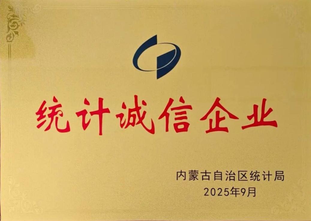 【誠信信元】 信元網絡技術股份有限公司成功獲評“內蒙古自治區統計誠信企業”稱號！